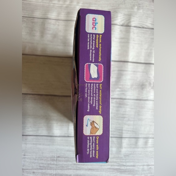 NWOT KKones Water Doodle Mat Set | Magic Drawing Pad 35”x24” w/ Pens & Stencils - Picture 7 of 7